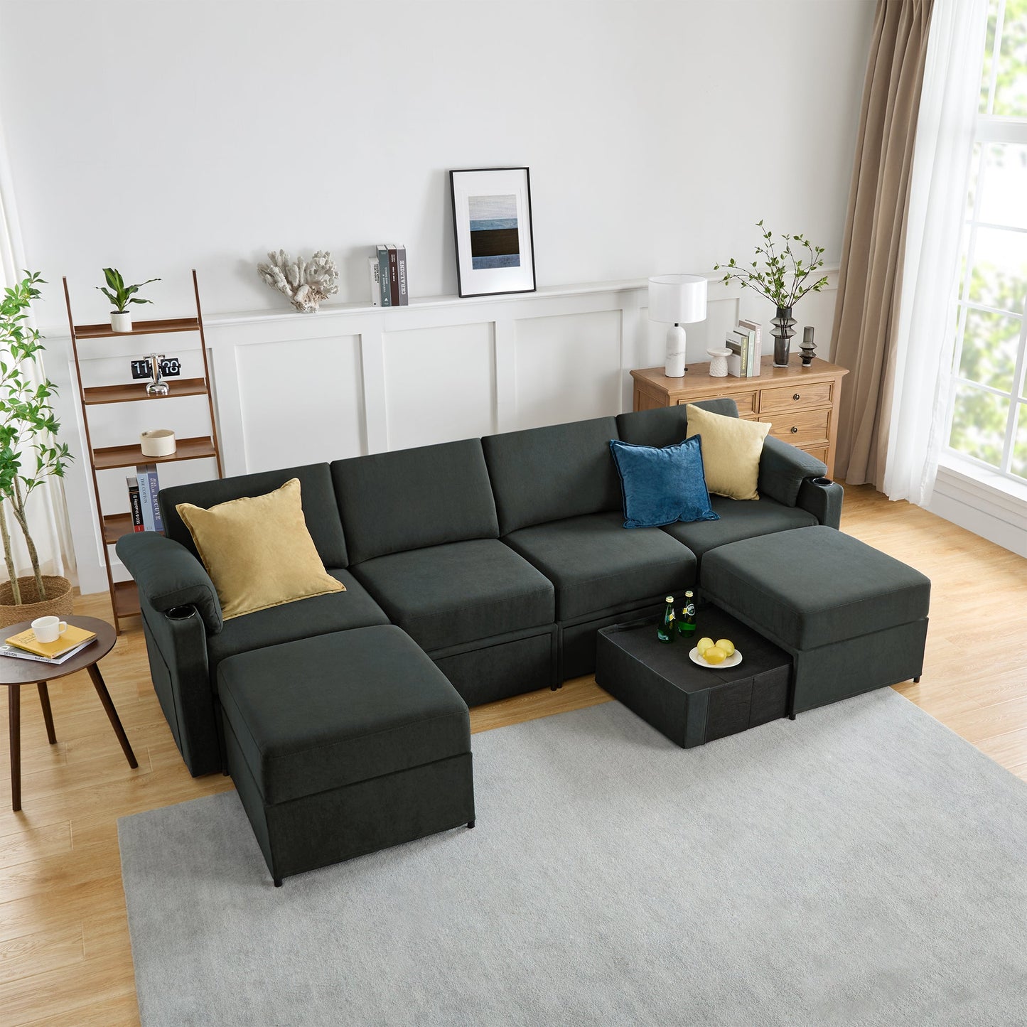 HOMYHOMEY Modular Sectional Sofa The Future Series sleeper - HOMYHOMEY DIRECT