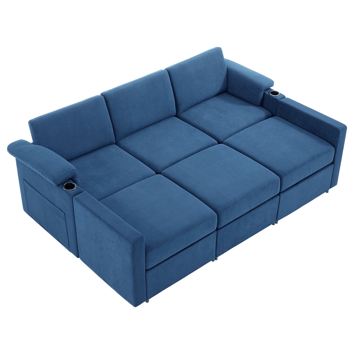 HOMYHOMEY Modular Sectional Sofa The Future Series sleeper - HOMYHOMEY DIRECT