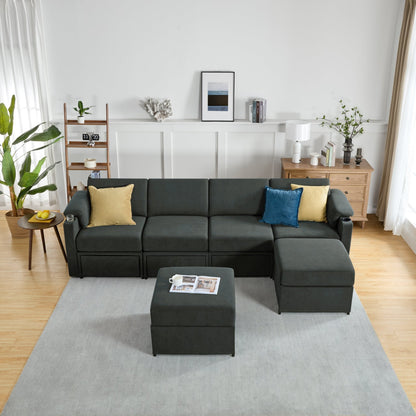 HOMYHOMEY Modular Sectional Sofa The Future Series sleeper - HOMYHOMEY DIRECT