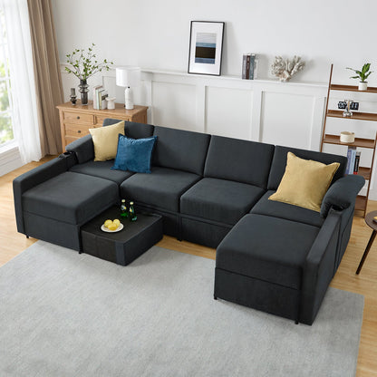 HOMYHOMEY Modular Sectional Sofa The Future Series With Storage - HOMYHOMEY DIRECT