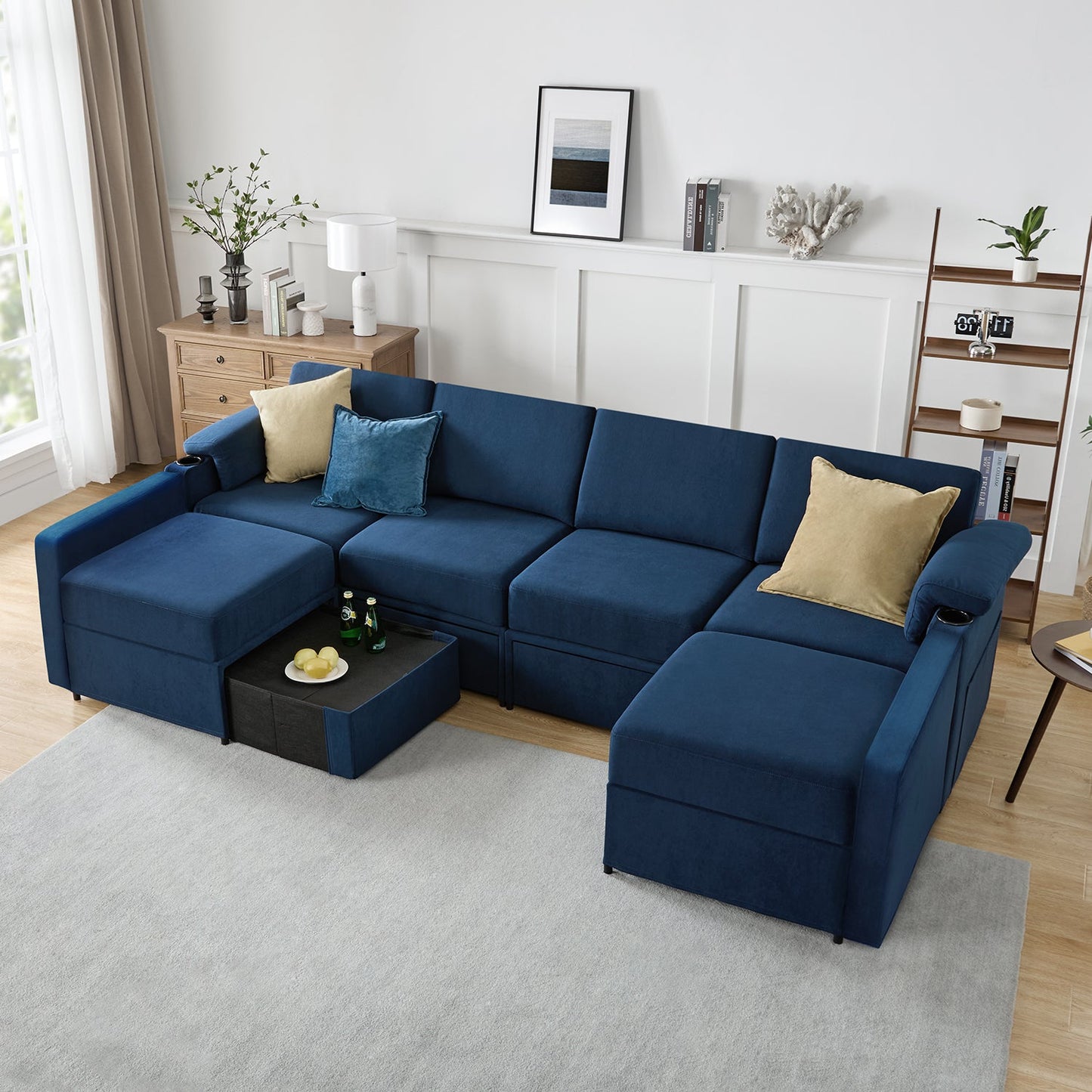 HOMYHOMEY Modular Sectional Sofa The Future Series With Storage - HOMYHOMEY DIRECT