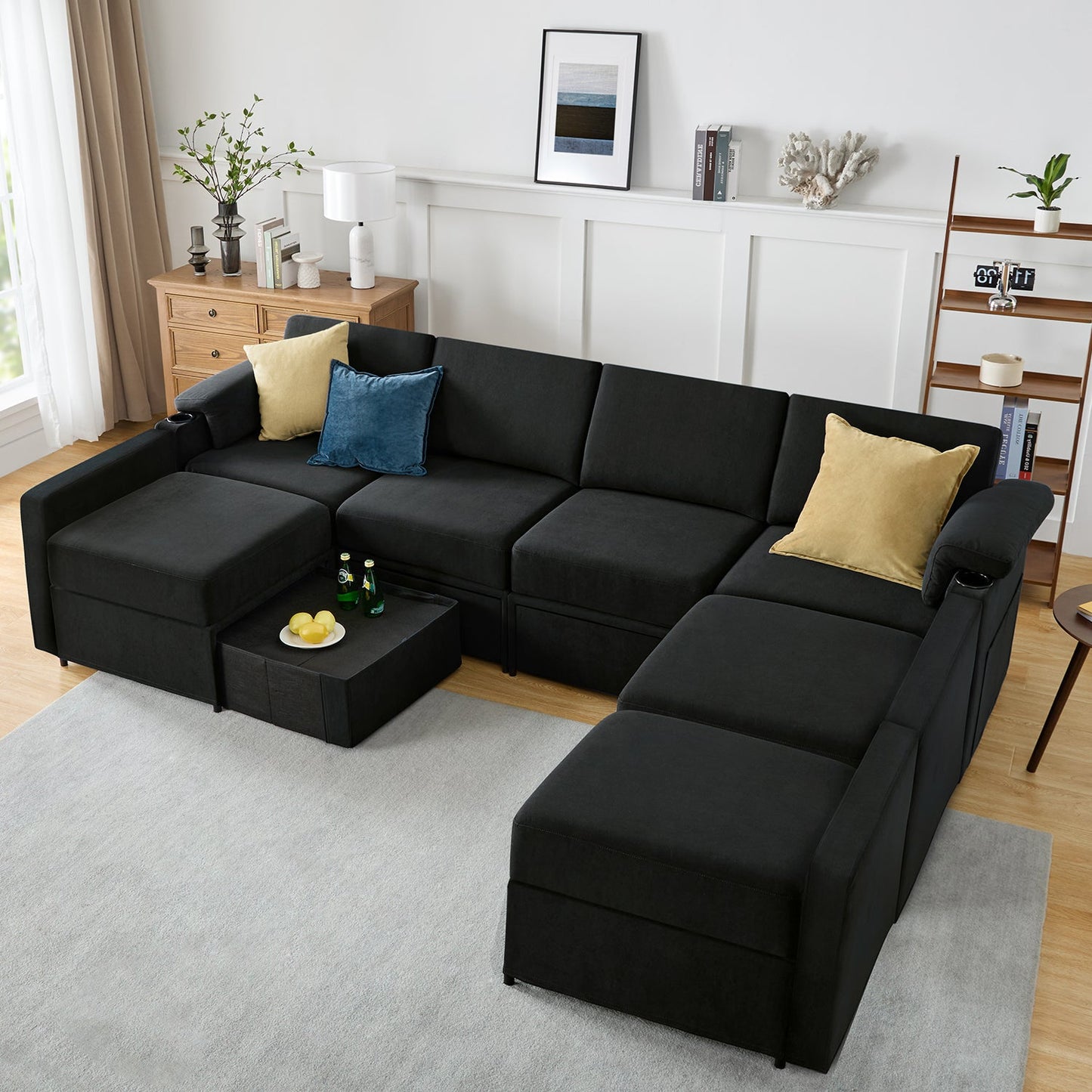 HOMYHOMEY Modular Sectional Sofa The Future Series With Storage - HOMYHOMEY DIRECT